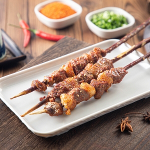 红烧羊肉串